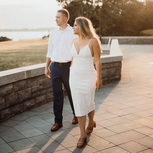 Lulus White Bridal Dress
